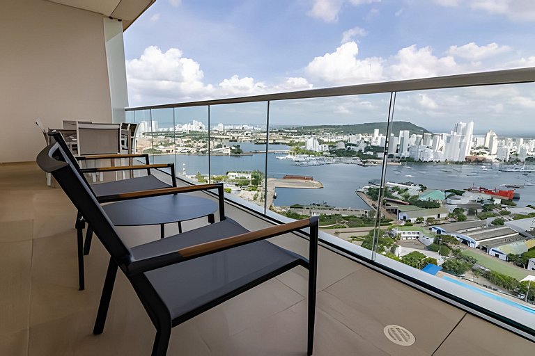 H2 Lujoso Apto 1 Hab Piso 23 Compl. Empleada