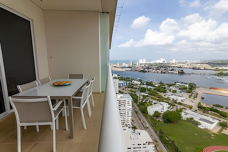 H2 Lujoso Apto 1 Hab Piso 23 Compl. Empleada