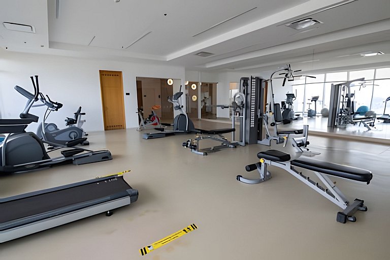 H2 Lujoso Apto 1 Hab Piso 23 con empleada
