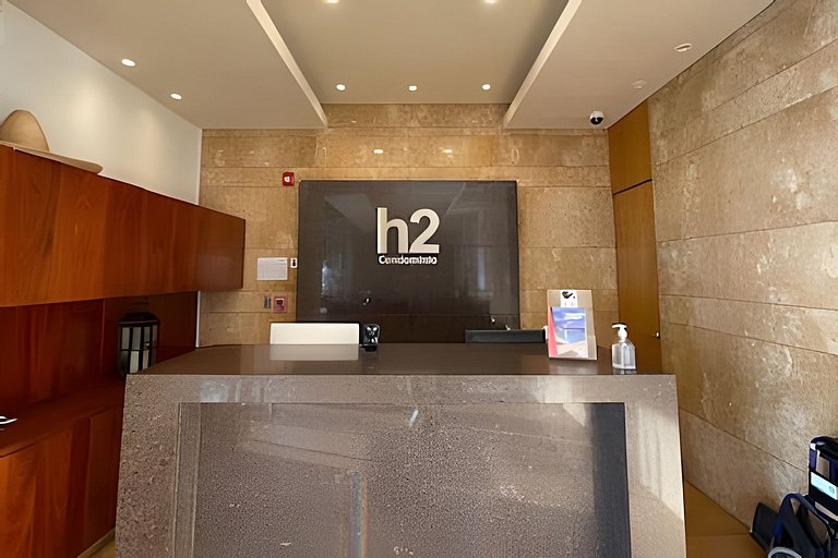 H2 Lujoso Apto 1 Hab Piso 23 con empleada