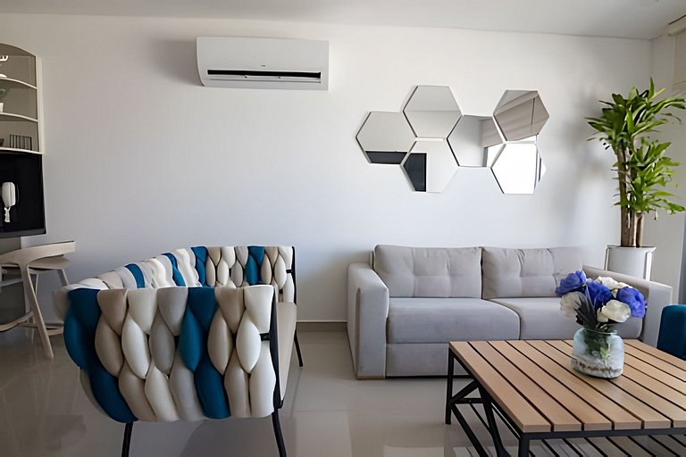 Infinitum Espectacular apto piso 28 vista al mar