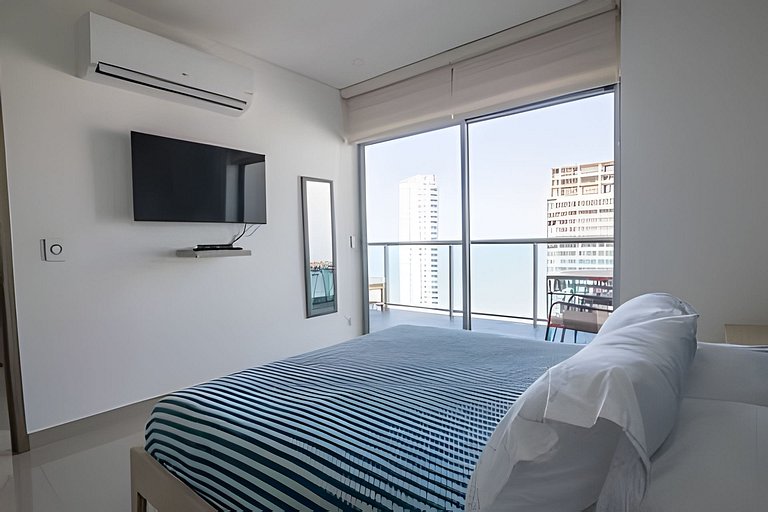 Infinitum Espectacular apto piso 28 vista al mar