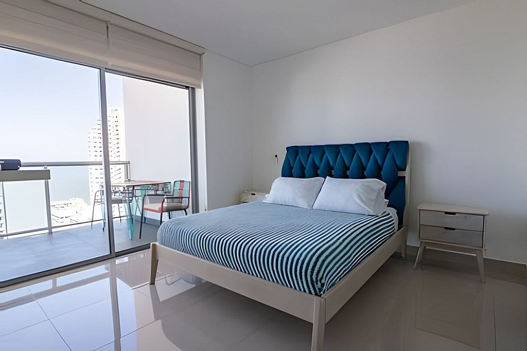 Infinitum Espectacular apto piso 28 vista al mar