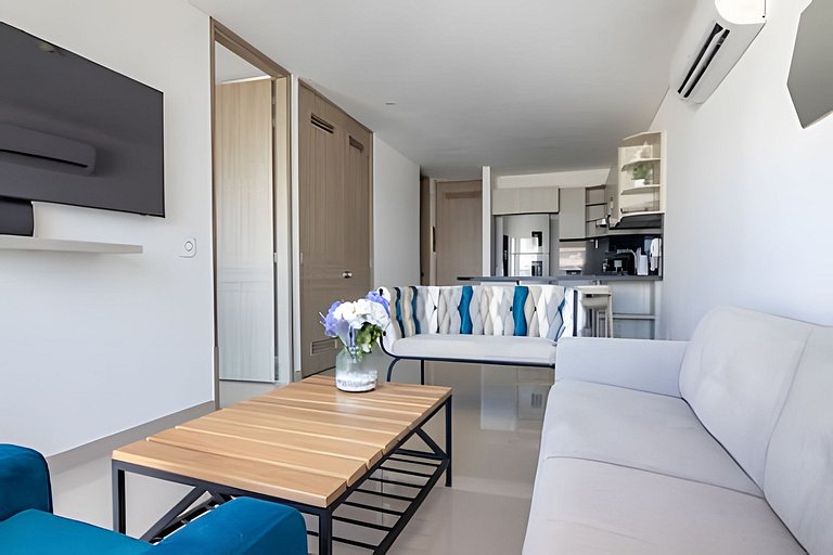 Infinitum Espectacular apto piso 28 vista al mar