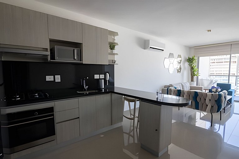 Infinitum Espectacular apto piso 28 vista al mar