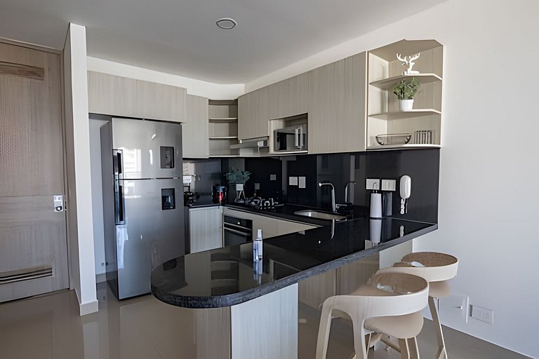 Infinitum Espectacular apto piso 28 vista al mar