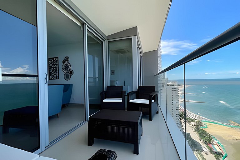 Hermoso Apto 2 Hab Piso 19 en Morros City