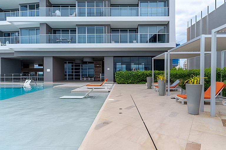 Hermoso Apto 2 Hab Piso 19 en Morros City