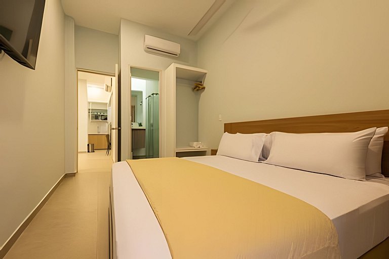 Apto con balcón en en Centro Historico - Zaher G