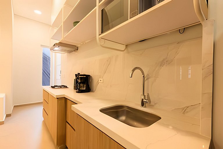 Apto con balcón en en Centro Historico - Zaher G