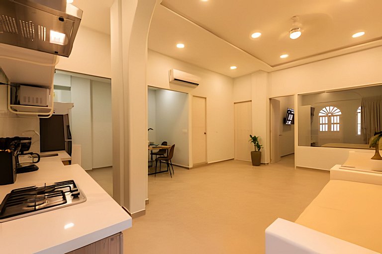 Apto con balcón en en Centro Historico - Zaher G