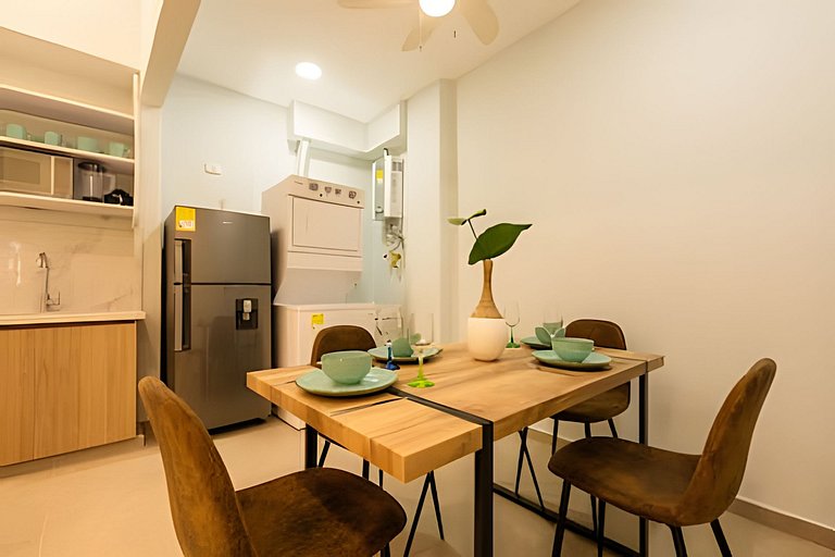 Apto con balcón en en Centro Historico - Zaher G