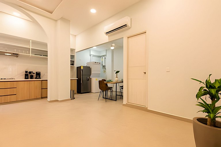 Apto con balcón en en Centro Historico - Zaher G