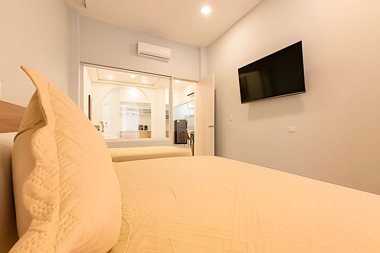 Apto con balcón en en Centro Historico - Zaher G