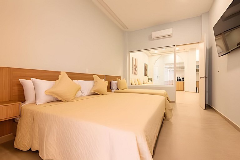 Apto con balcón en en Centro Historico - Zaher G