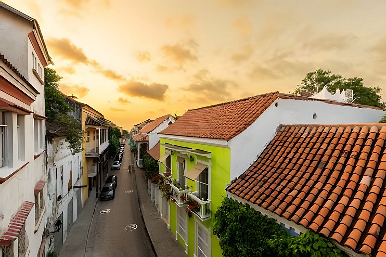 Apto con balcón en en Centro Historico - Zaher G
