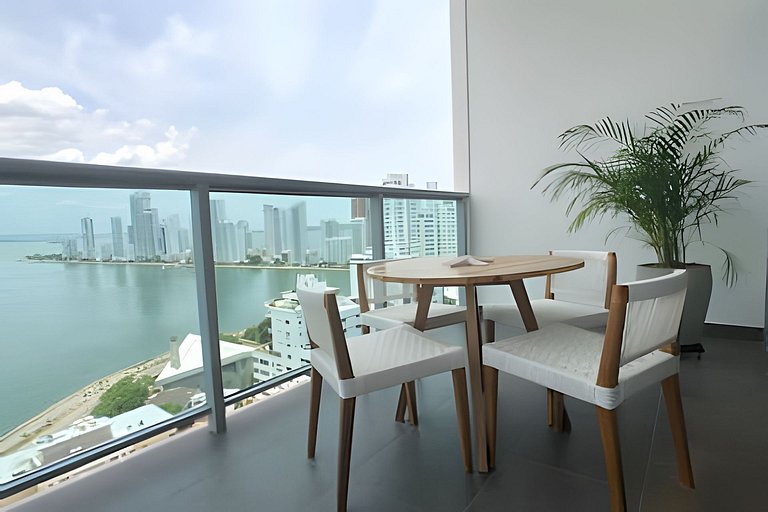 Lujoso Apto de 1 Hab en Piso 19- Infinitum