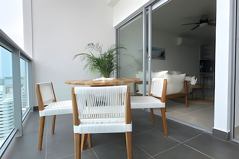 Lujoso Apto de 1 Hab en Piso 19- Infinitum