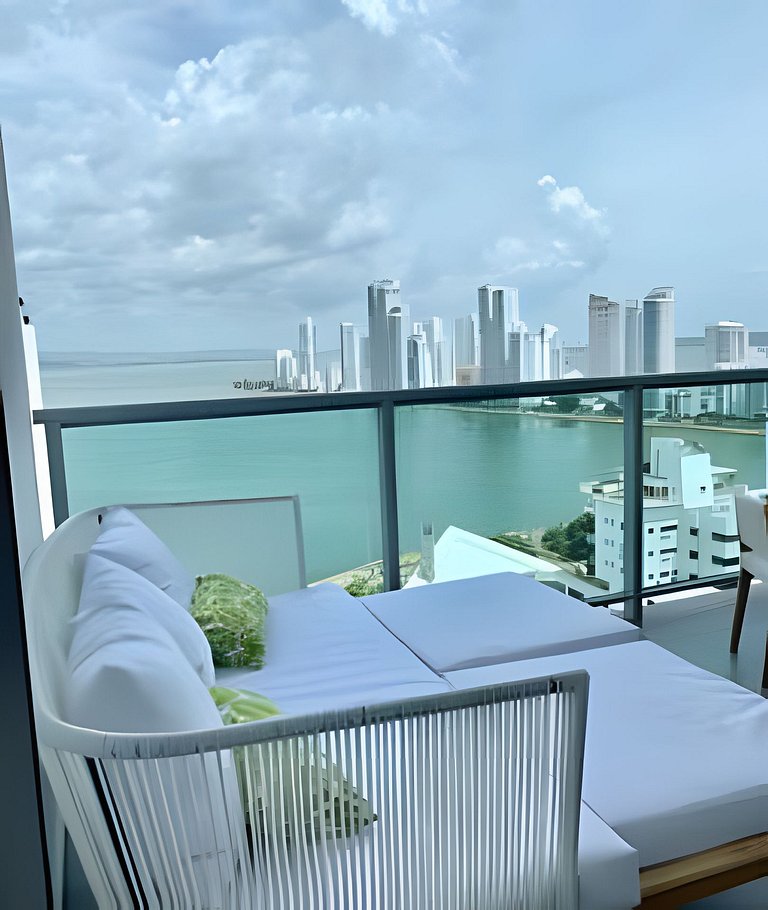 Lujoso Apto de 1 Hab en Piso 19- Infinitum