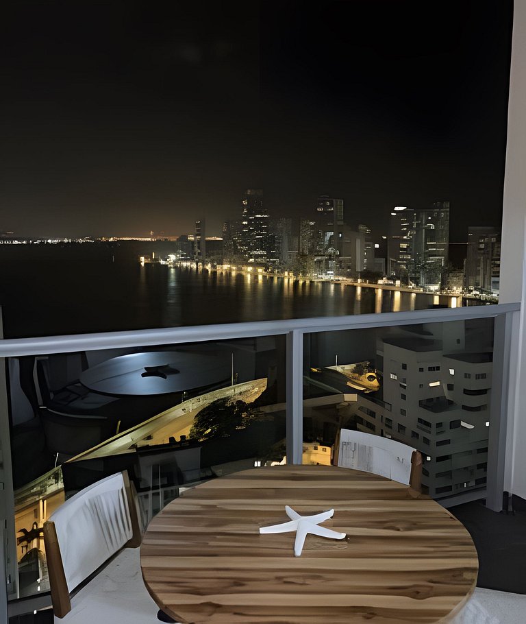 Lujoso Apto de 1 Hab en Piso 19- Infinitum