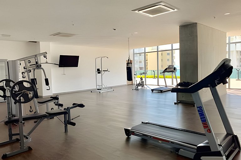 Lujoso Apto de 1 Hab en Piso 19- Infinitum