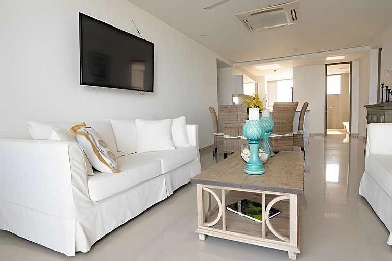 Lujoso Apto de 2 Hab en piso 26 - Morros City