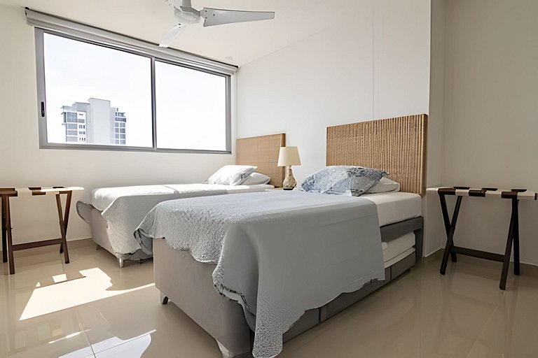 Lujoso Apto de 2 Hab en piso 26 - Morros City