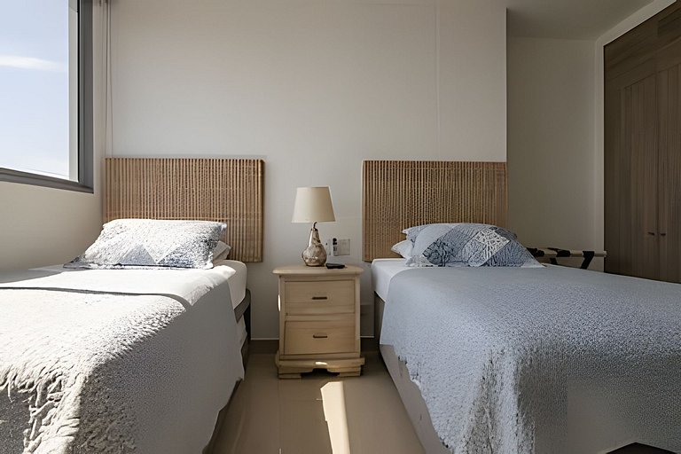 Lujoso Apto de 2 Hab en piso 26 - Morros City