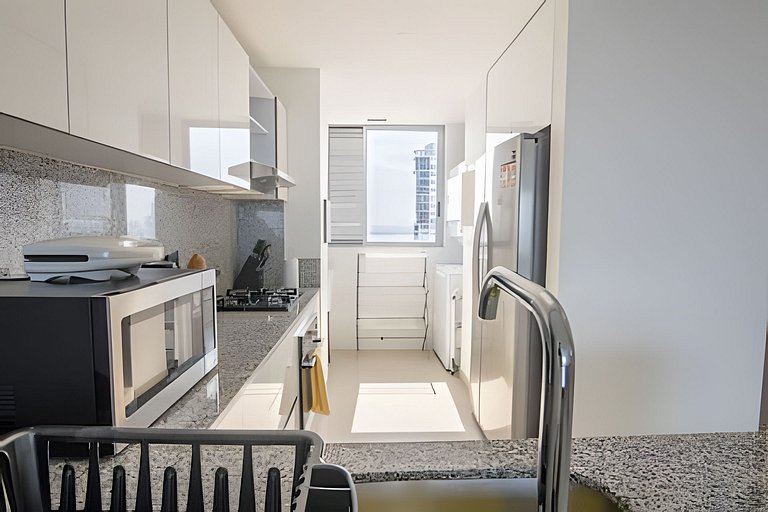 Lujoso Apto de 2 Hab en piso 26 - Morros City