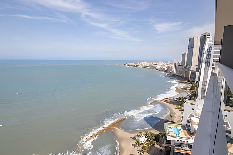 Lujoso Apto de 2 Hab en piso 26 - Morros City