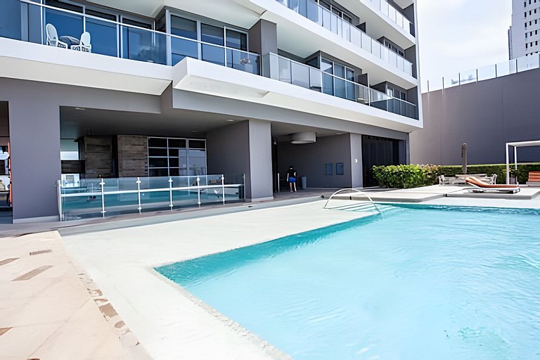 Lujoso Apto de 2 Hab en piso 26 - Morros City