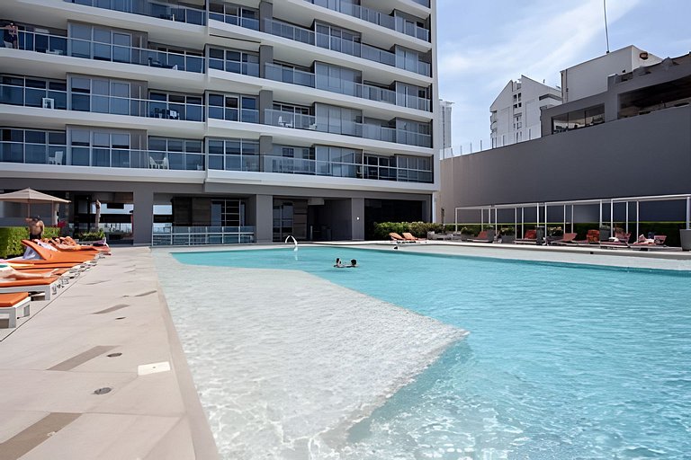 Lujoso Apto de 2 Hab en piso 26 - Morros City