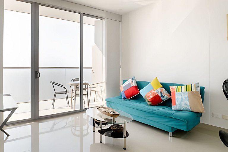 Lujoso Apto de 1 Habitación en Piso 40-Morros City