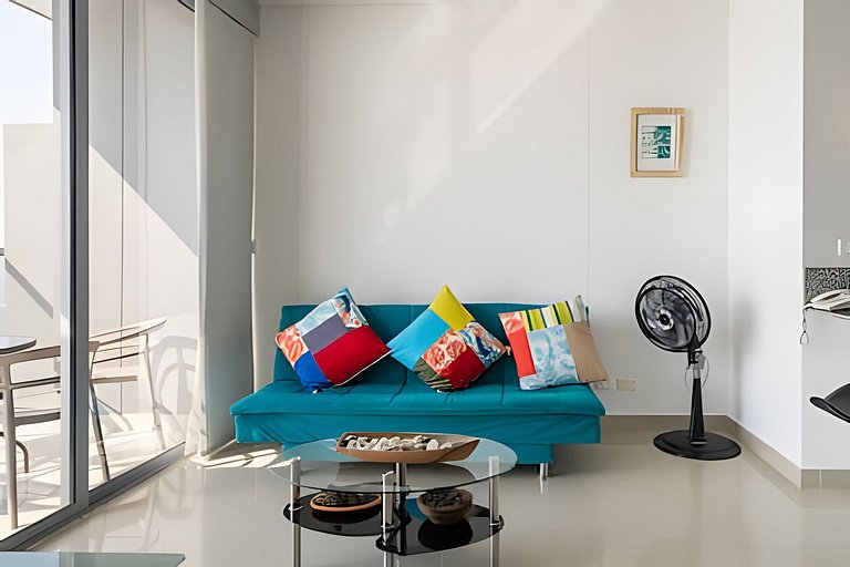 Lujoso Apto de 1 Habitación en Piso 40-Morros City