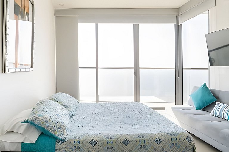 Lujoso Apto de 1 Habitación en Piso 40-Morros City