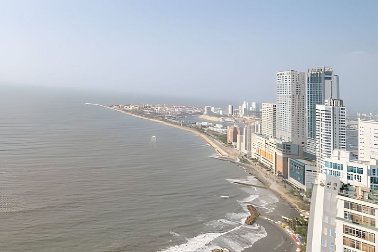 Lujoso Apto de 1 Habitación en Piso 40-Morros City