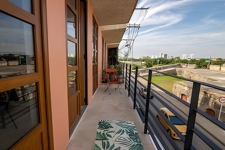Espectacular Vista al Castillo de San Felipe!