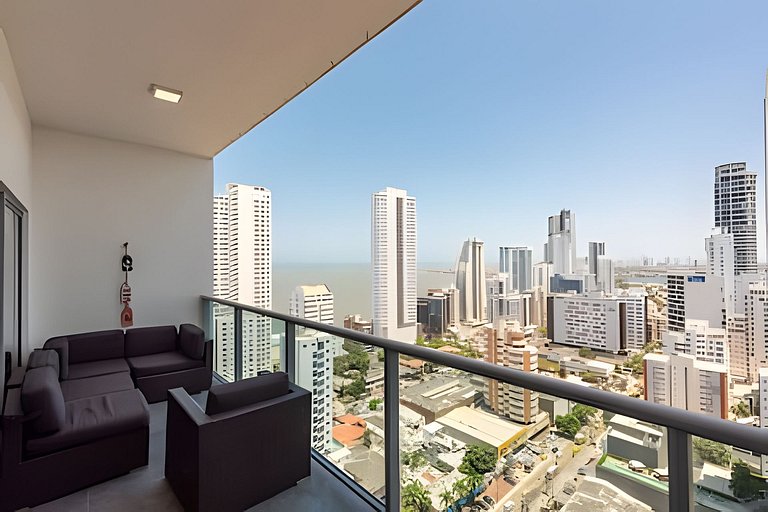 Infinitum - Spectacular sea view 25th floor apt