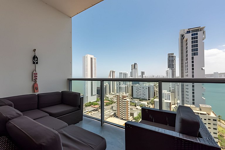 Infinitum - Spectacular sea view 25th floor apt