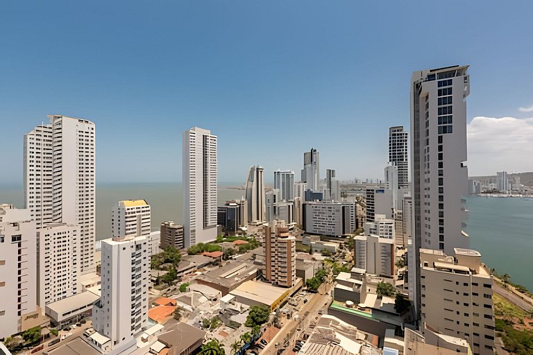 Infinitum - Spectacular sea view 25th floor apt