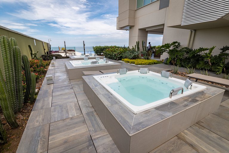 Lujoso apto de 1  hab en piso 15  Edificio H2