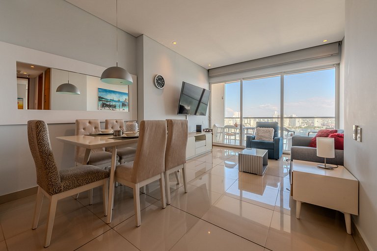 Condominio H2-Luxurious 2 BR / 16th F - Bocagrande