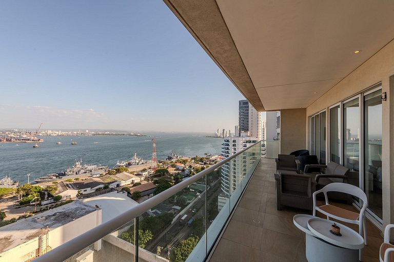 Condominio H2-Luxurious 2 BR / 16th F - Bocagrande