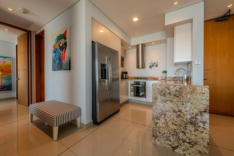 Condominio H2-Luxurious 2 BR / 16th F - Bocagrande