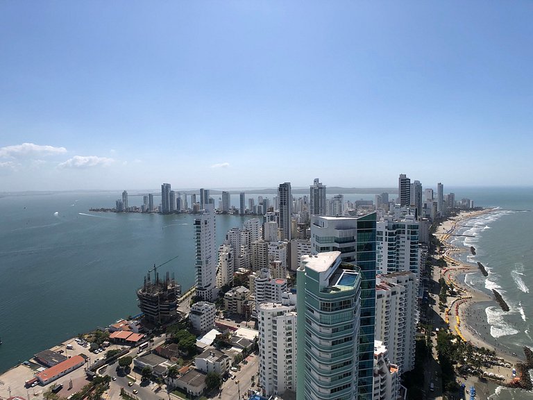 Hermoso Apto - 2 Hab Piso- 17 Murano Elite