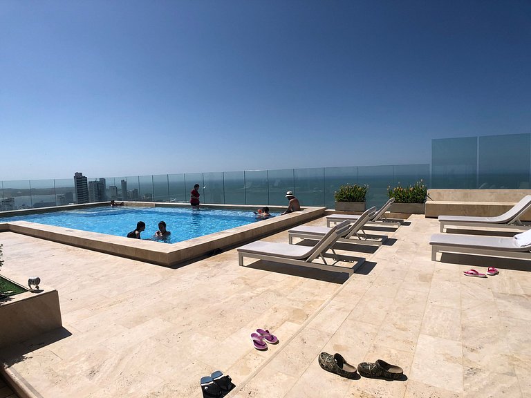 Hermoso Apto - 2 Hab Piso- 17 Murano Elite