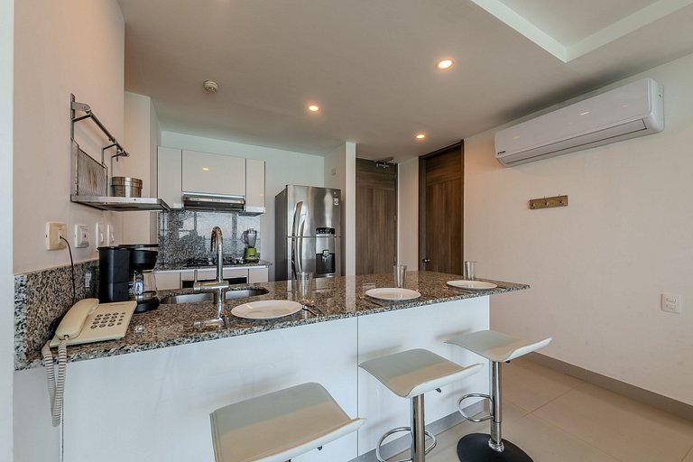 1704 Morros City - Espectacular Apto en Bocagrande