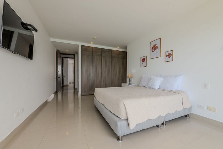 Hermoso Apto 2 Hab Piso 19 en Morros City