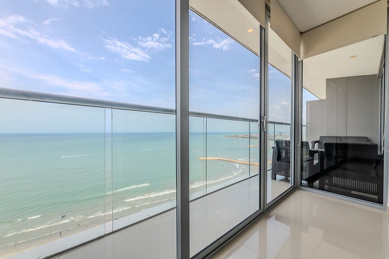 Hermoso Apto 2 Hab Piso 19 en Morros City