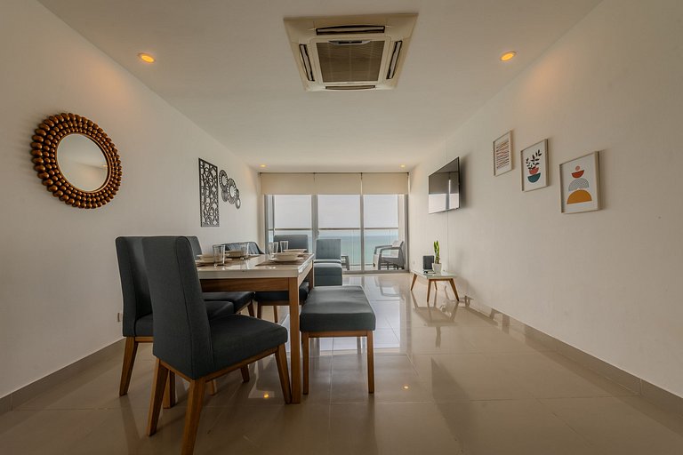 Hermoso Apto 2 Hab Piso 19 en Morros City